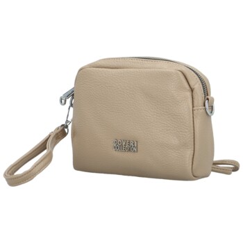 Dámská mini crossbody kabelka béžová - Coveri Cary