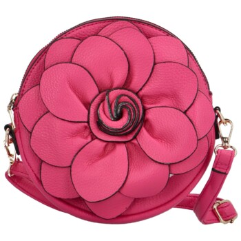 Dámská crossbody kabelka fuchsiová - MaxFly Uragia new