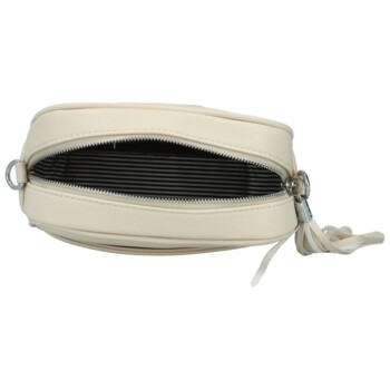 Dámská crossbody kabelka krémová - MaxFly Qeuline new