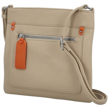 Dámská crossbody kabelka khaki - Maria C Edera