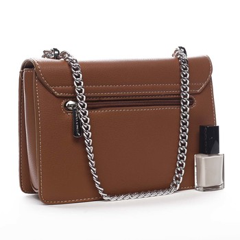 Dámská crossbody kabelka světle hnědá - David Jones Delilah